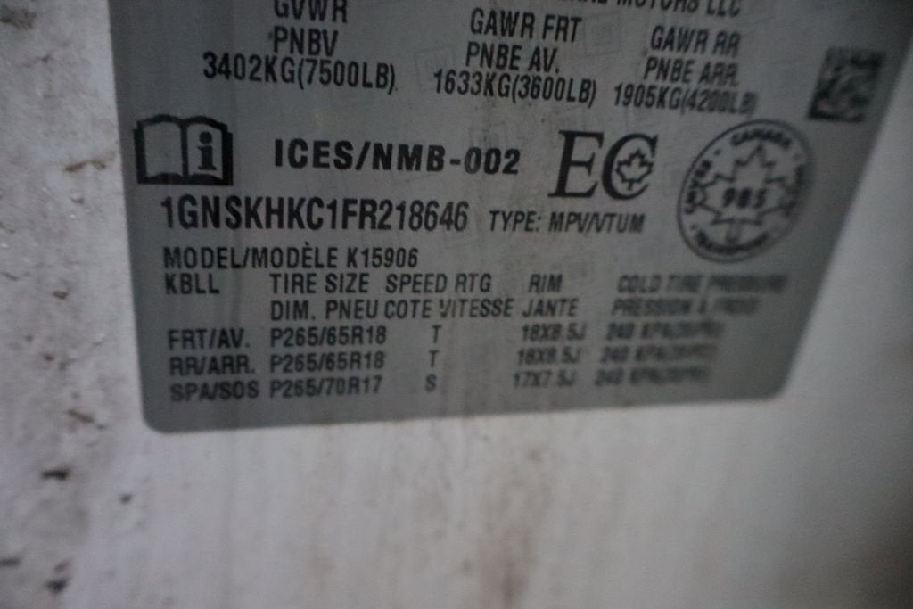 2015 Chevrolet Suburban LS