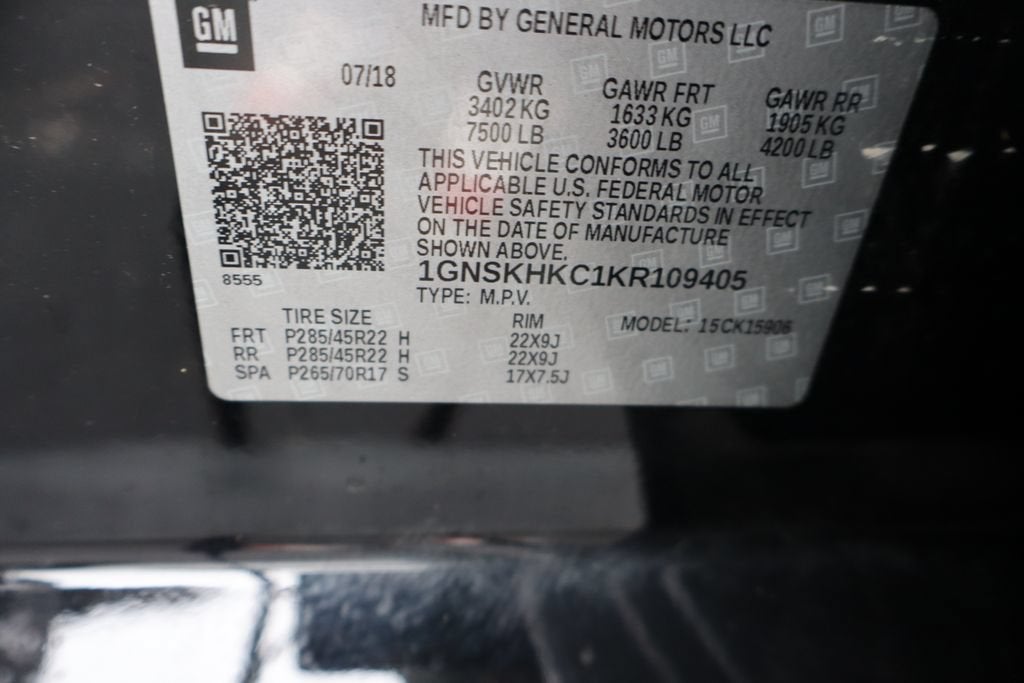 2019 Chevrolet Suburban LT