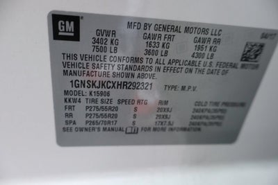 2017 Chevrolet Suburban Base