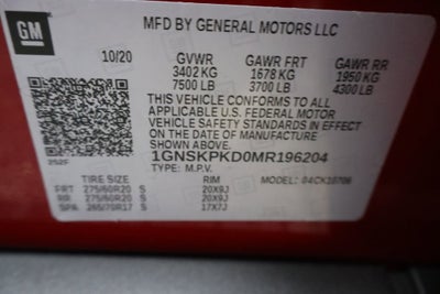 2021 Chevrolet Tahoe Z71
