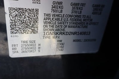 2022 Chevrolet Tahoe RST