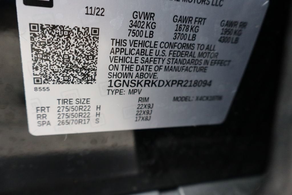 2023 Chevrolet Tahoe RST