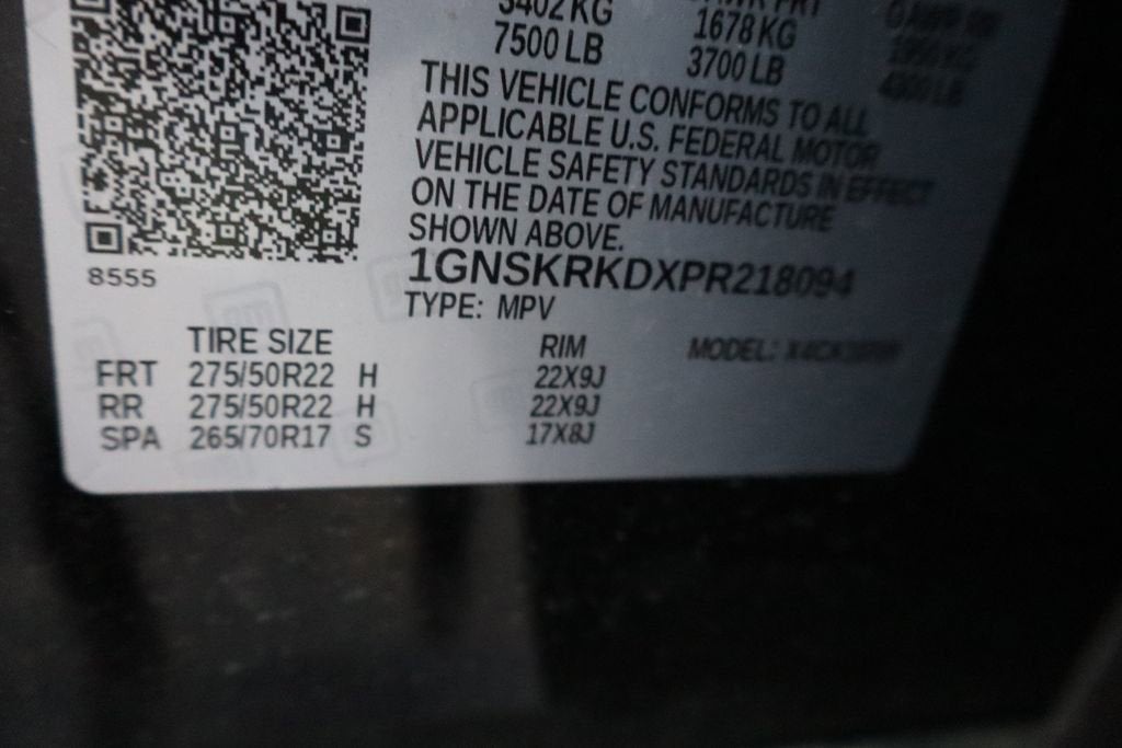 2023 Chevrolet Tahoe RST