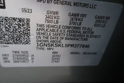 2023 Chevrolet Tahoe Premier