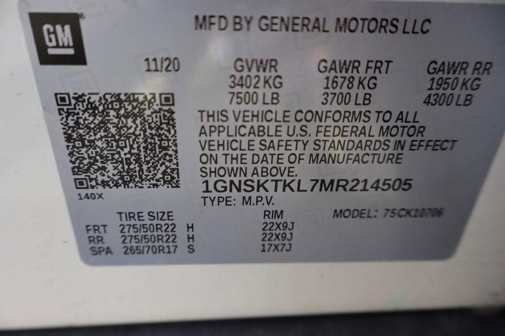 2021 Chevrolet Tahoe High Country