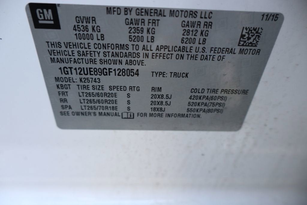 2016 GMC Sierra 2500 HD Base