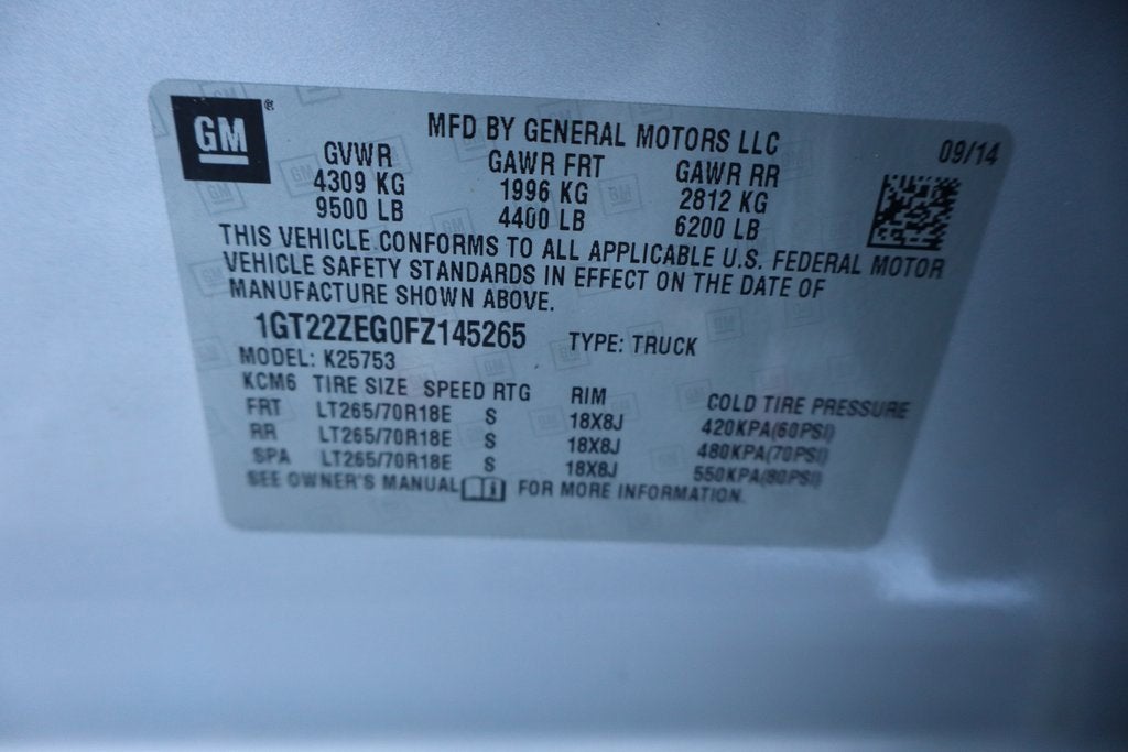 2015 GMC Sierra 2500 HD SLT