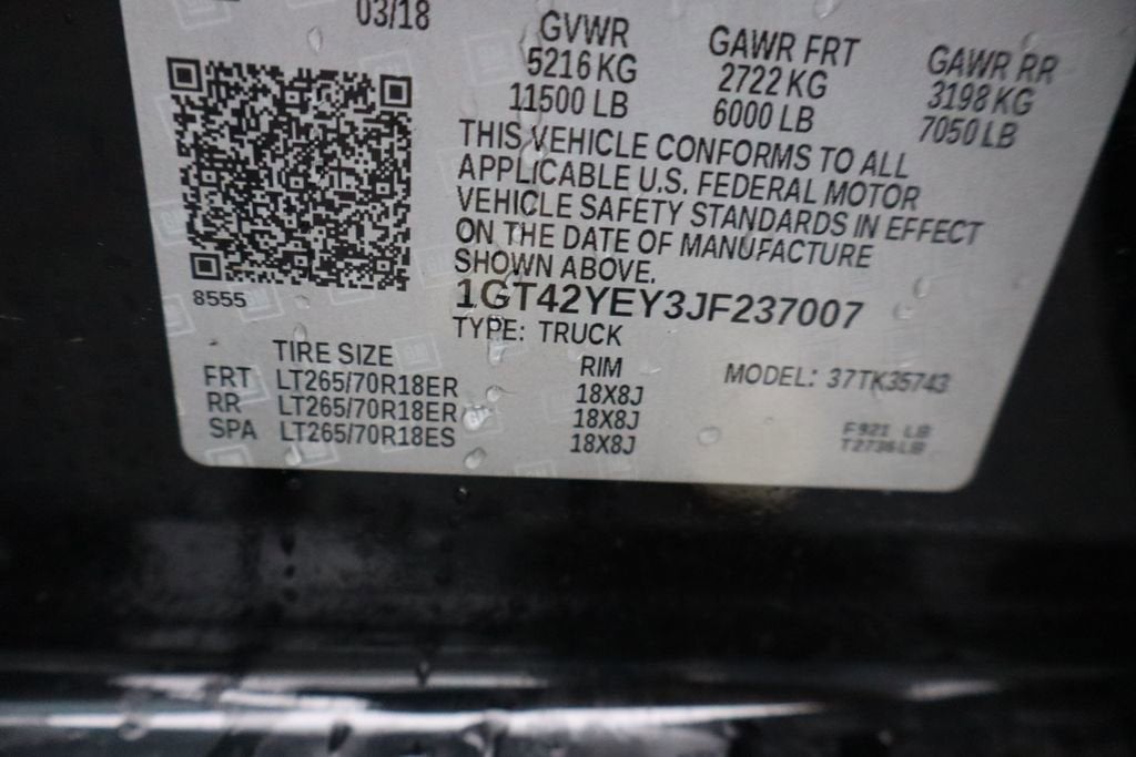 2018 GMC Sierra 3500 HD Denali