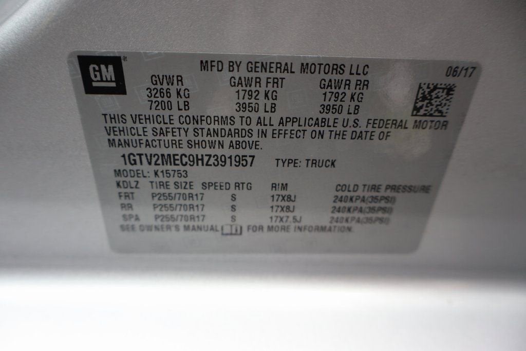 2017 GMC Sierra 1500 SLE