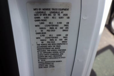 2026 Chevrolet Express Cutaway 3500 1WT