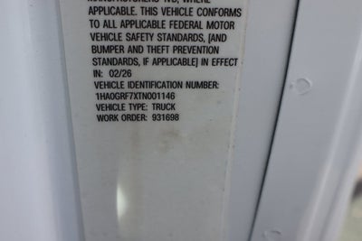 2026 Chevrolet Express Cutaway 3500 1WT