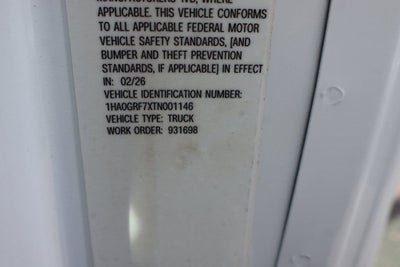 2026 Chevrolet Express Cutaway 3500 1WT