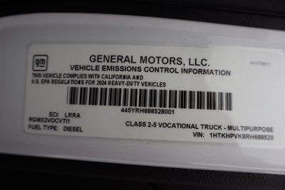 2024 Chevrolet Silverado 5500 HD Work Truck