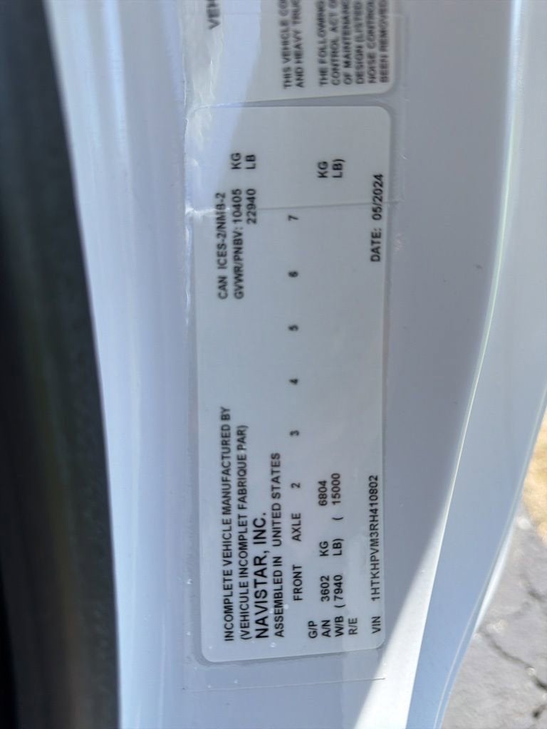 2024 Chevrolet Silverado 6500 HD Work Truck