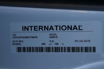 2024 Chevrolet Silverado 5500 HD Work Truck