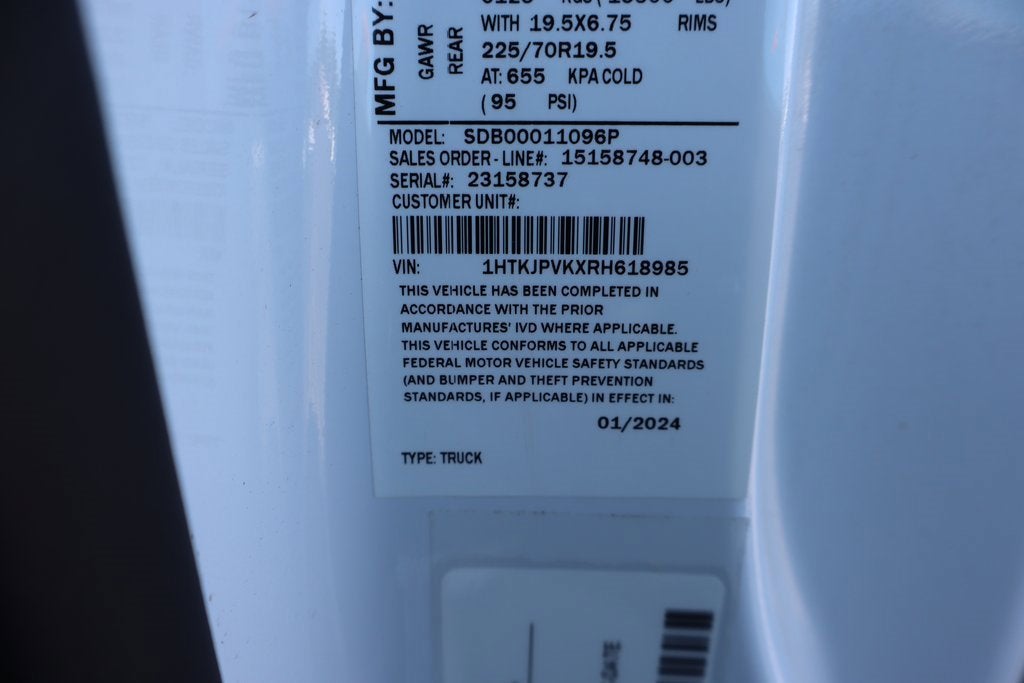 2024 Chevrolet Silverado 5500 HD Work Truck