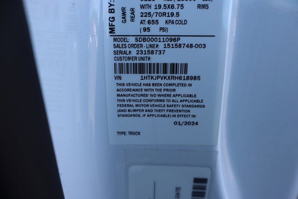 2024 Chevrolet Silverado 5500 HD Work Truck