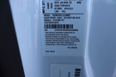 2024 Chevrolet Silverado 5500 HD Work Truck