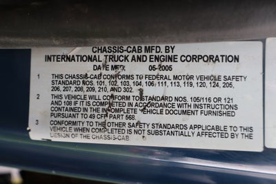 2006 INTERNATIO 4400 SBA Base