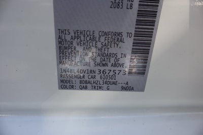 2024 Nissan Altima 2.5 SV