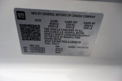 2025 Chevrolet Silverado 2500 HD LT