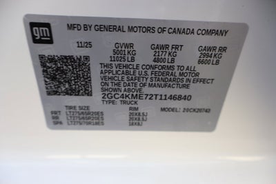 2026 Chevrolet Silverado 2500 HD Custom