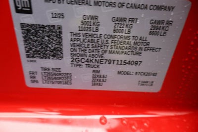 2026 Chevrolet Silverado 2500 HD LT