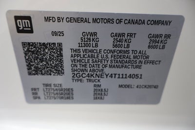 2026 Chevrolet Silverado 2500 HD LT