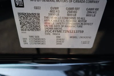 2022 Chevrolet Silverado 2500 HD Custom