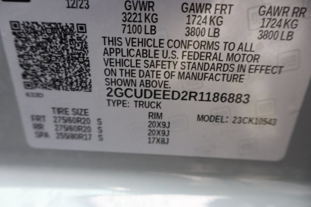 2024 Chevrolet Silverado 1500 RST