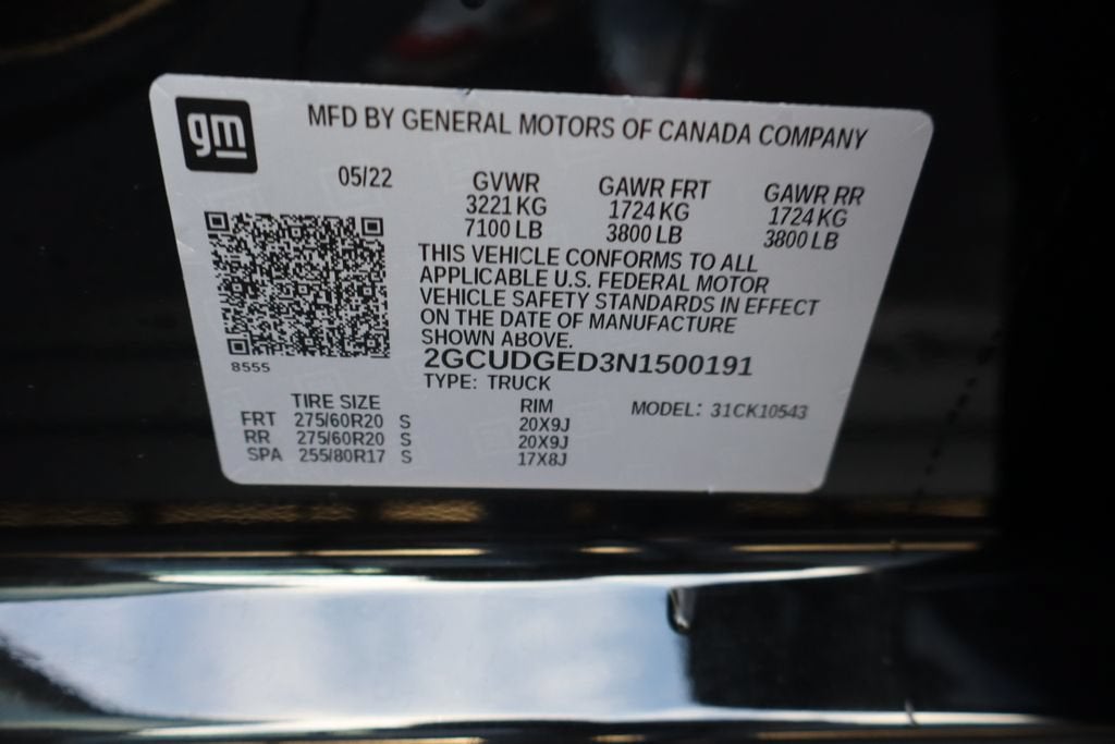 2022 Chevrolet Silverado 1500 LTZ