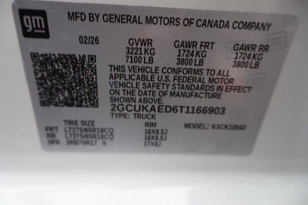 2026 Chevrolet Silverado 1500 WT