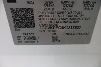 2019 Chevrolet Silverado LD LT