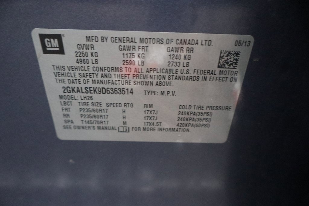 2013 GMC Terrain SLE