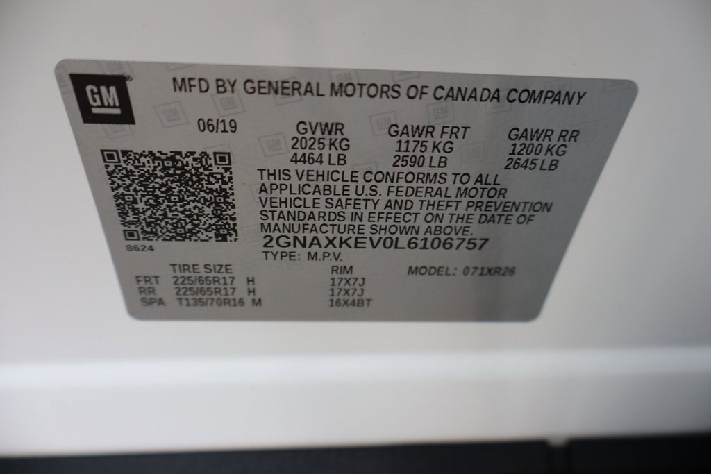 2020 Chevrolet Equinox LT