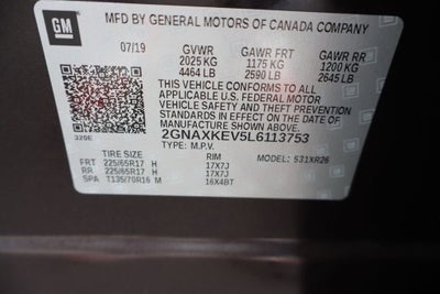 2020 Chevrolet Equinox Base