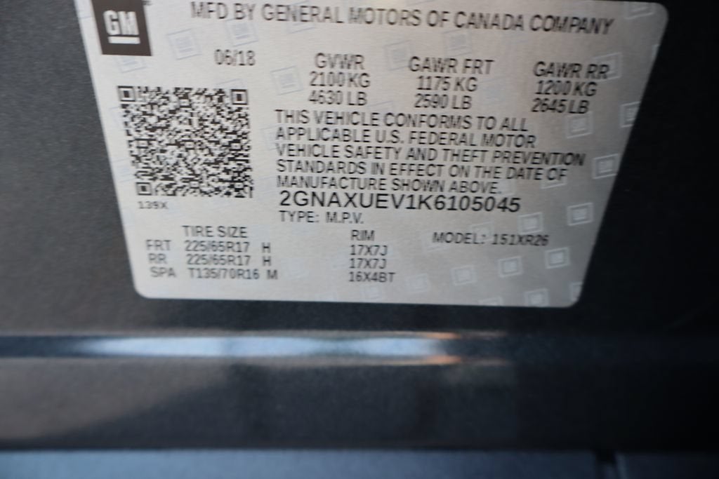 2019 Chevrolet Equinox LT