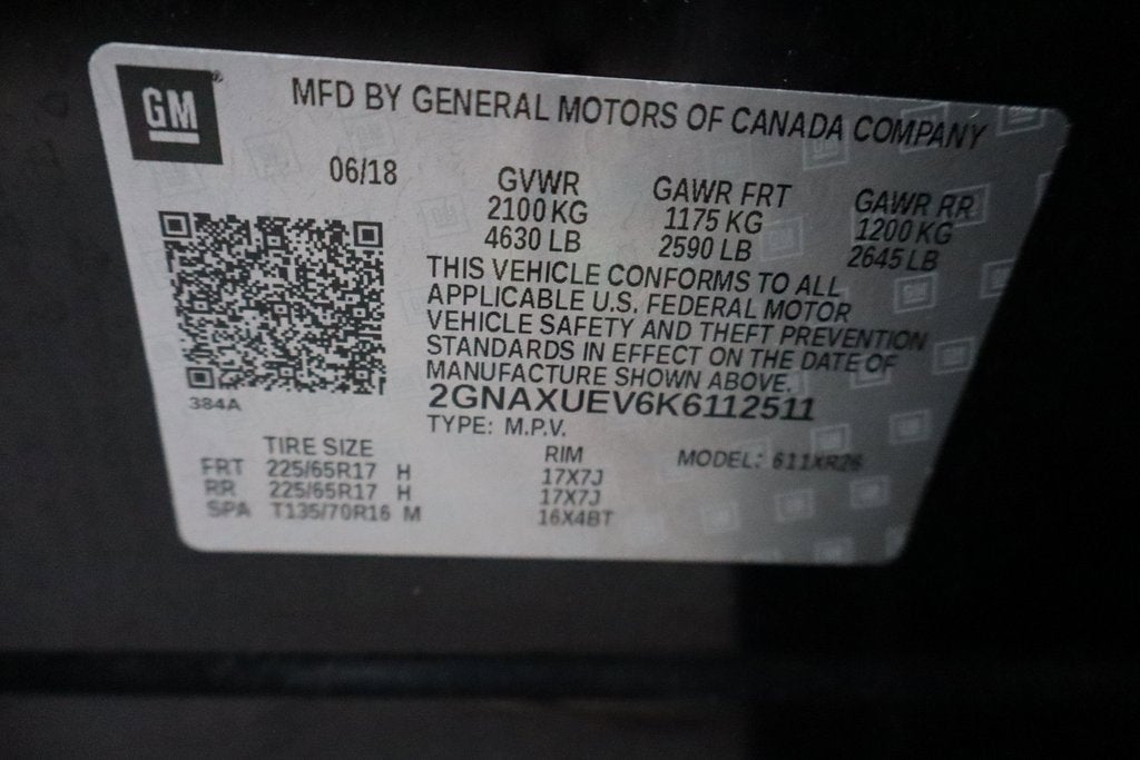 2019 Chevrolet Equinox LT