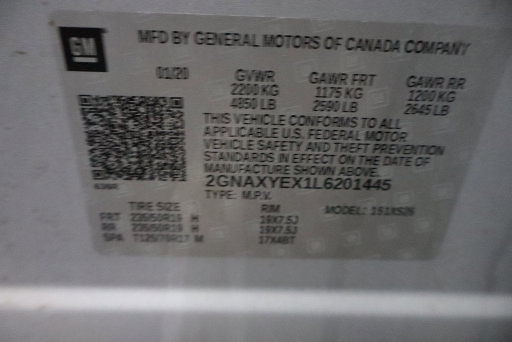 2020 Chevrolet Equinox Premier