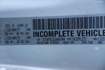 2018 RAM 3500 Chassis Cab Tradesman