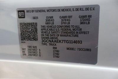 2026 Chevrolet Silverado 1500 WT