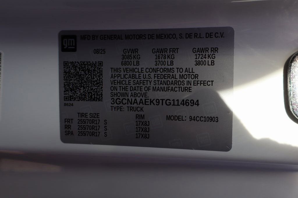 2026 Chevrolet Silverado 1500 WT