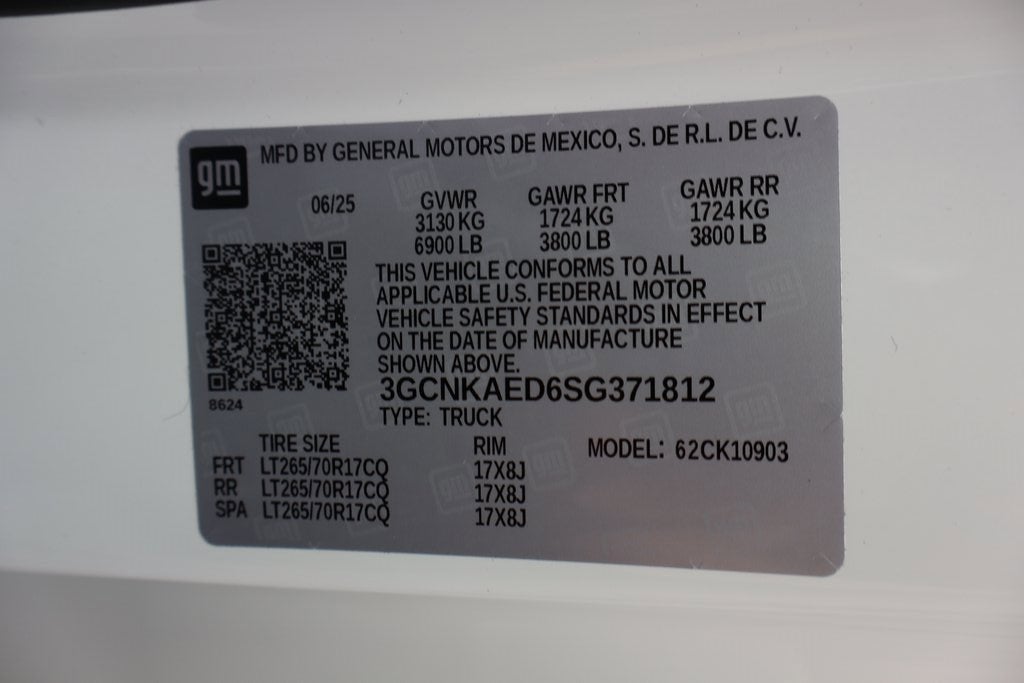 2025 Chevrolet Silverado 1500 WT