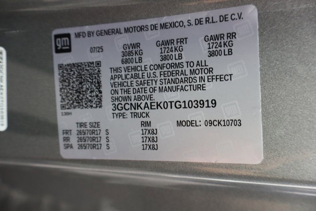 2026 Chevrolet Silverado 1500 WT