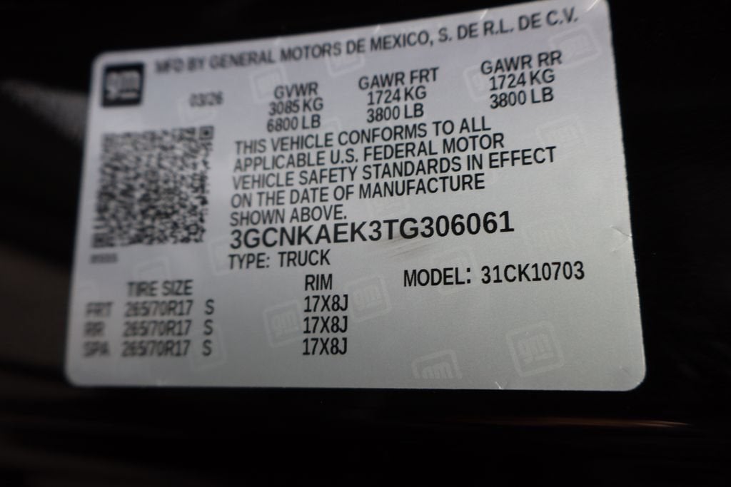 2026 Chevrolet Silverado 1500 WT