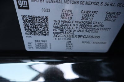 2023 Chevrolet Silverado 1500 Custom