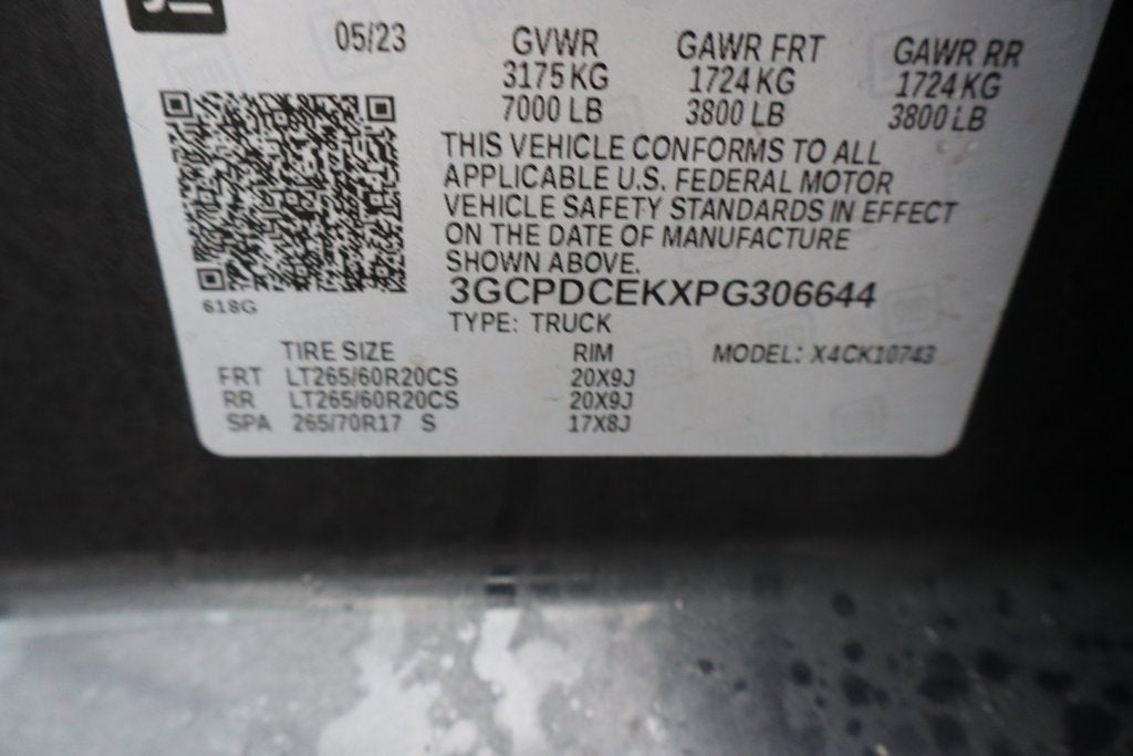 2023 Chevrolet Silverado 1500 Custom Trail Boss