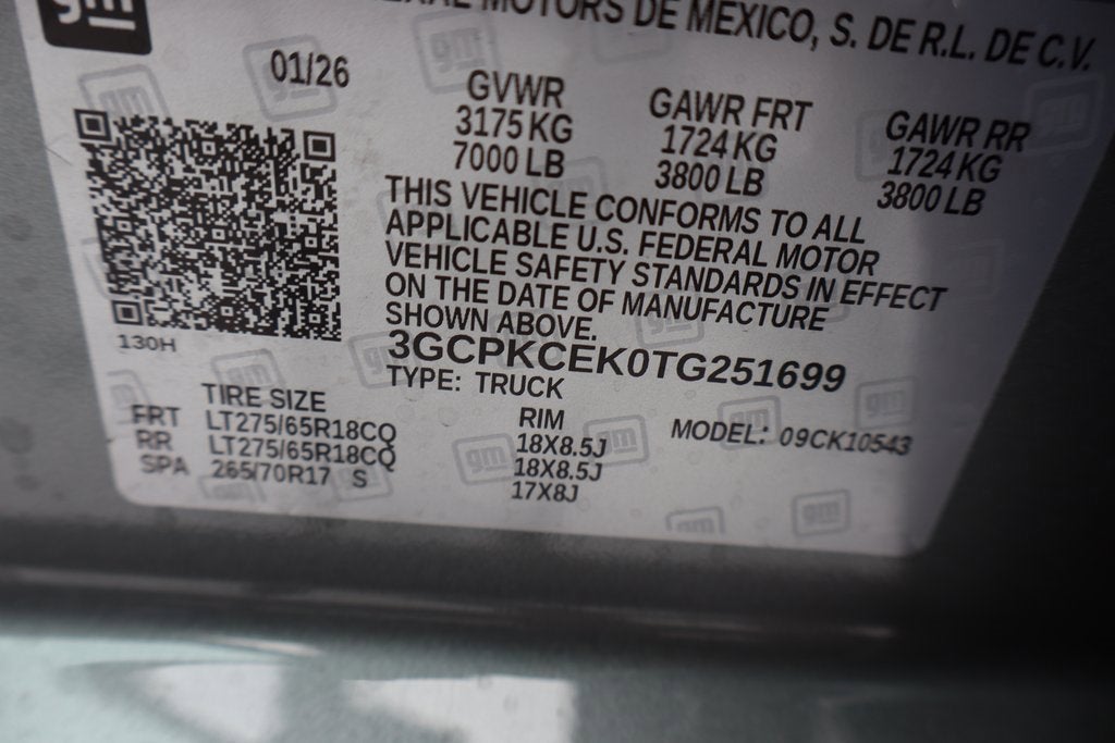 2026 Chevrolet Silverado 1500 Custom Trail Boss