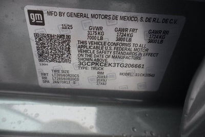 2026 Chevrolet Silverado 1500 Custom Trail Boss