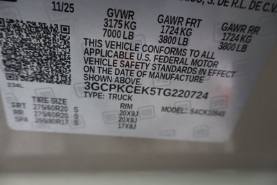 2026 Chevrolet Silverado 1500 Custom Trail Boss